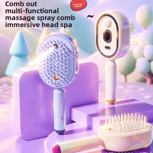 Electric Mist Massage Hair Comb for Hair Care – SalonCare